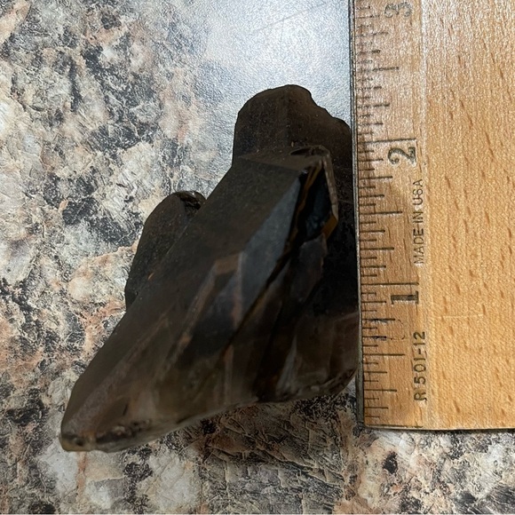 Rare Smoky Black Quartz Crystal - Picture 5 of 10